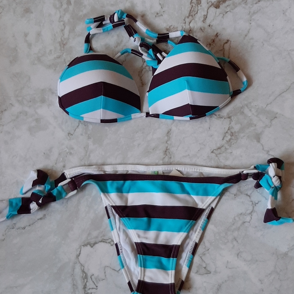 Agua Doce Striped Bikini